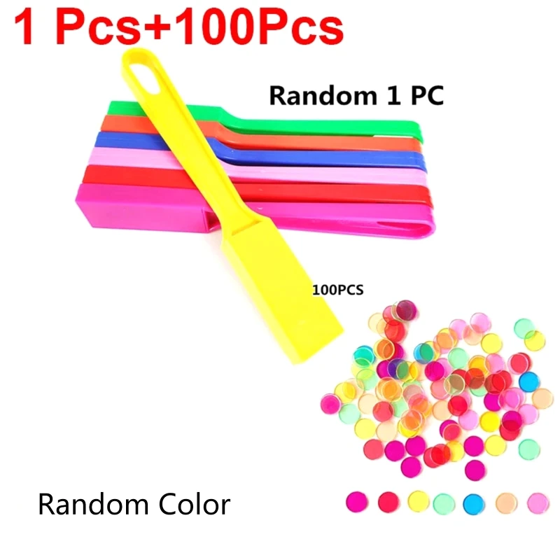 

Dropship 1 Pack Stick Wand 100x Metal Chips Math Counters Accessories for Kids