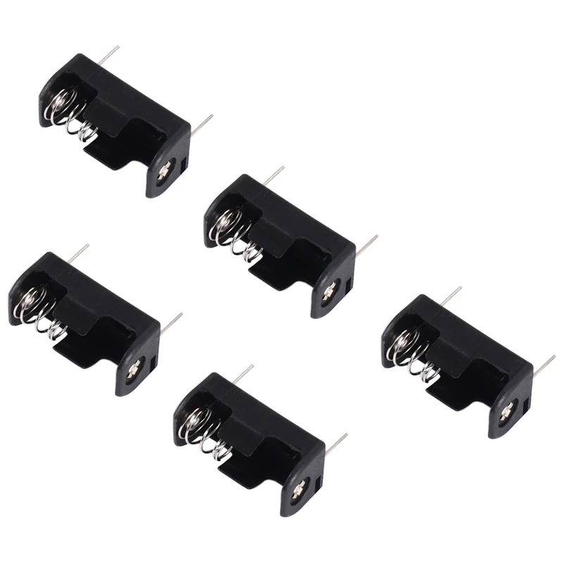 ABYC 5x1/2AA 14250 boîte de rangement de batterie support de boîtier 3.6V avec broche PCB plomb à souder