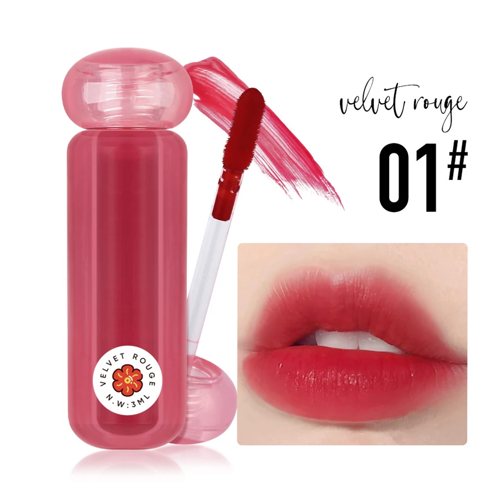 

Custom Logo Lip Gloss 6-color Cruelty Free Long Lasting Waterproof Easy To Apply Water-to-Matte Private Label Makeup Wholesale