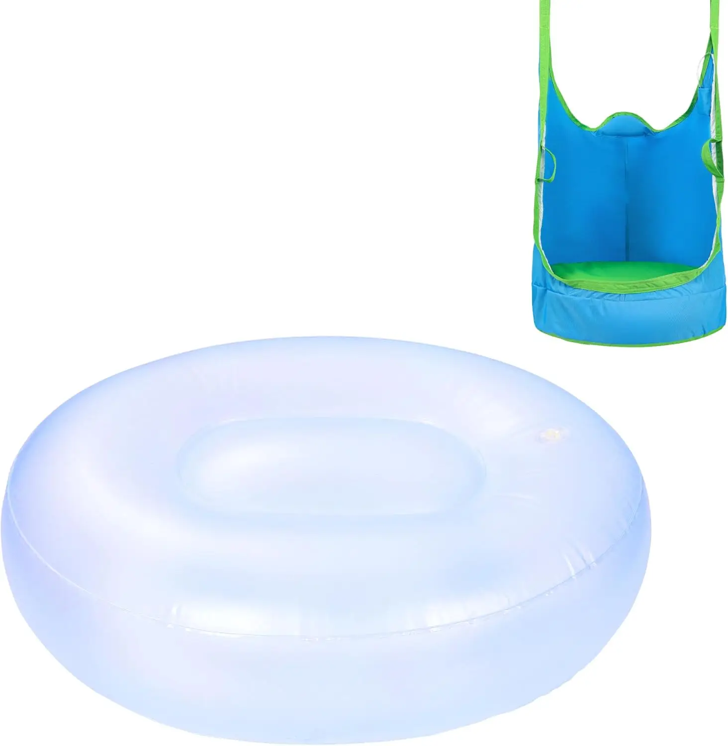 

Kids Pod Swing Hammo Chair Replacement Inflatable Cushion (White