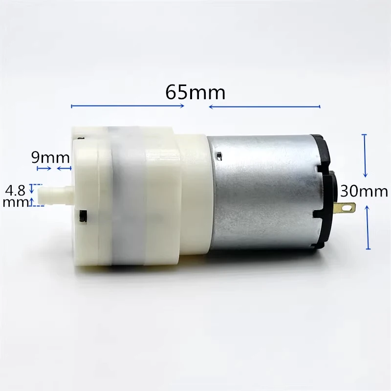 Mini Air Pump 32mm DC 3V-6V Micro Oxygen Pressure Pump Large Flow DIY Monitor Inflator Aquarium Water Fish Tank