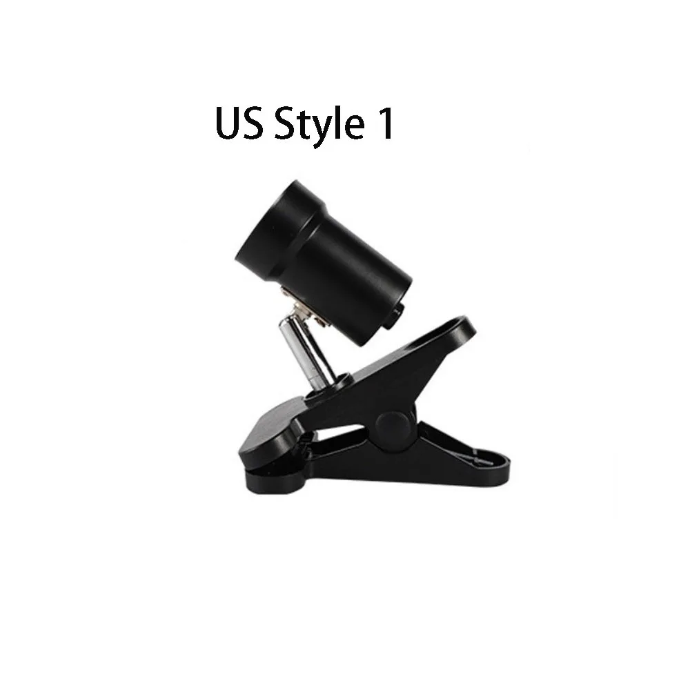 25 واط/50 واط/75 واط السلاحف الفرح مصباح كليب على حامل مصباح ترموستات الزواحف مصباح الحرارة قابل للتعديل التدفئة Vivarium الحيوانات الأليفة الحرارة لمبة #1