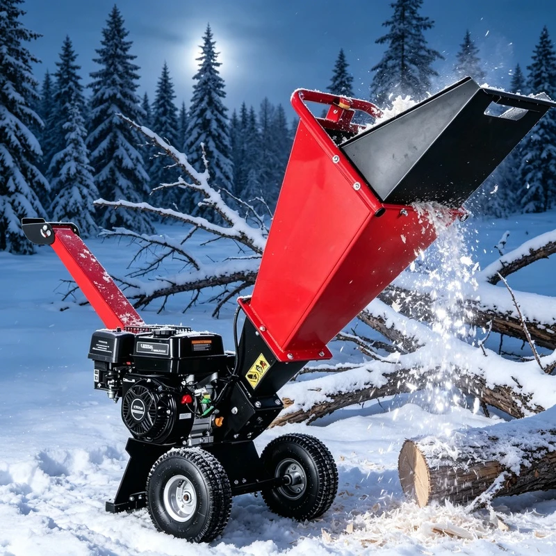 Engine Wood Chipper/Shredder for Garden Farm Use 2 Max Chipping Diameter Core