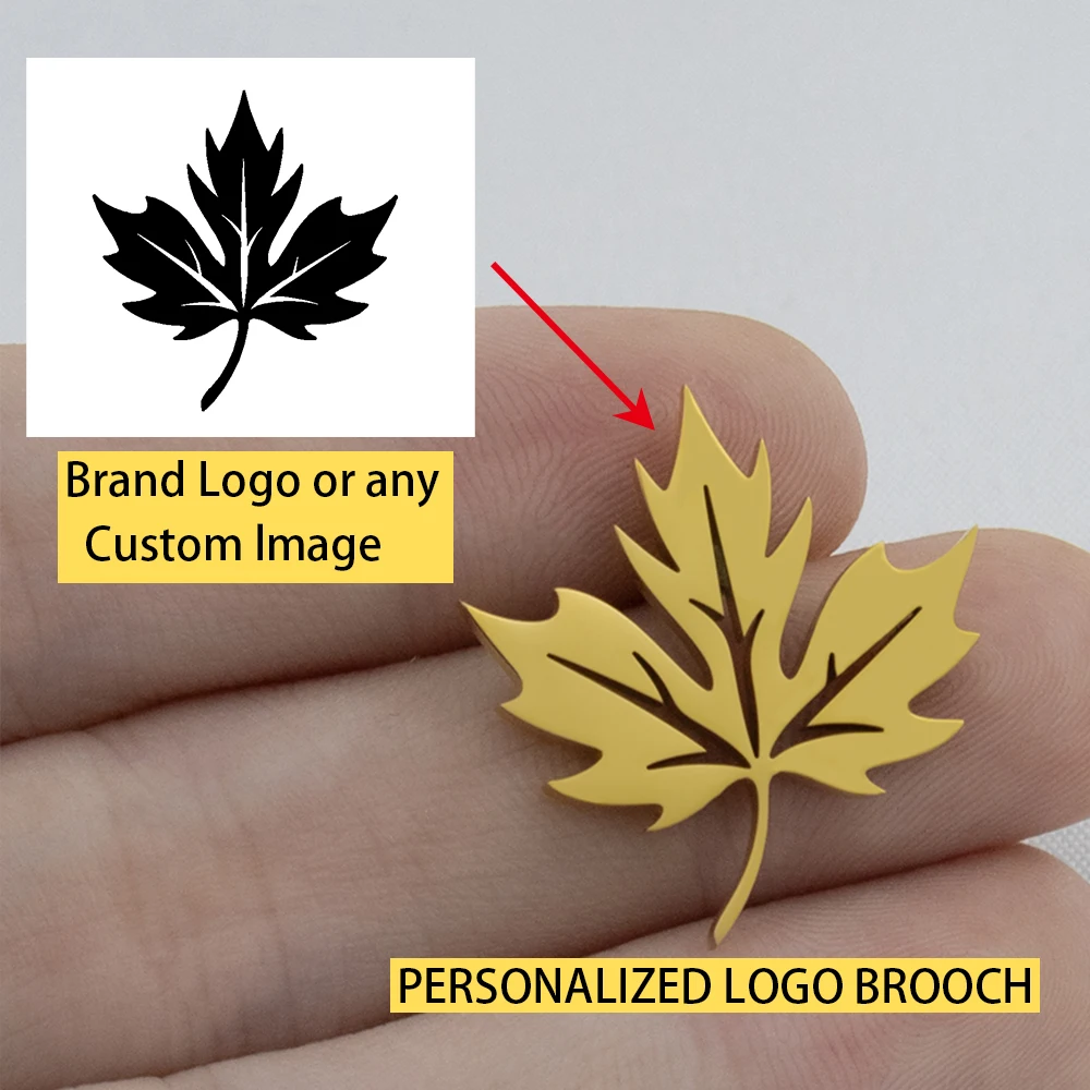 Customized Stainless Steel Pattern Brooch, Company Logo, Badge Design And Production, Wholesale Customization Of Any Pattern
