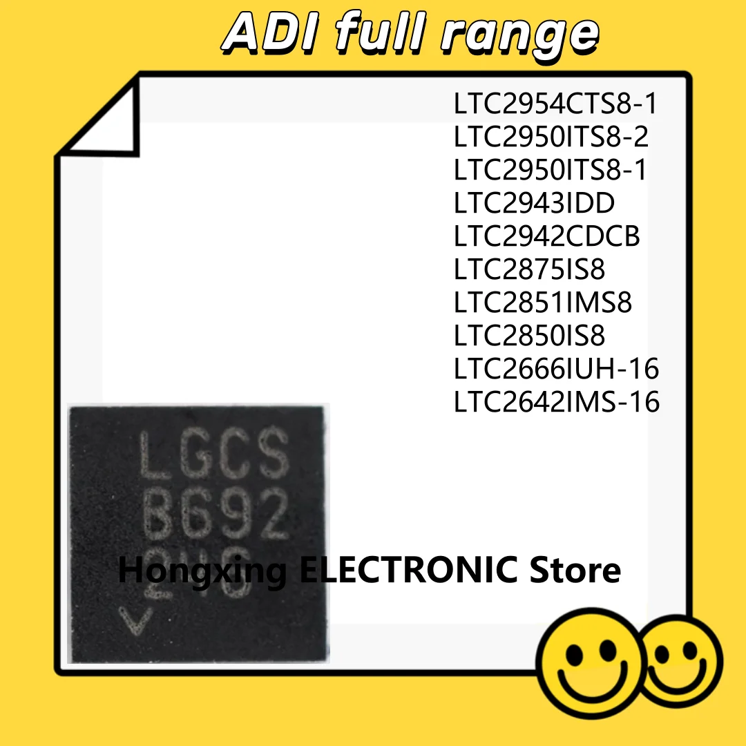 LTC2954CTS8-1 LTC2950ITS8-2 LTC2950ITS8-1 LTC2943IDD LTC2942CDCB LTC2875IS8 LTC2851IMS8 LTC2850IS8 LTC2666IUH-16 LTC2642IMS-16