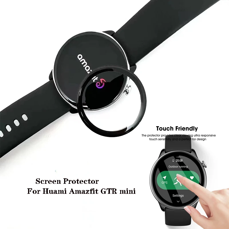 PMMA Film For Huami Amazfit GTR mini Soft Film Anti-Scratch Screen Protector