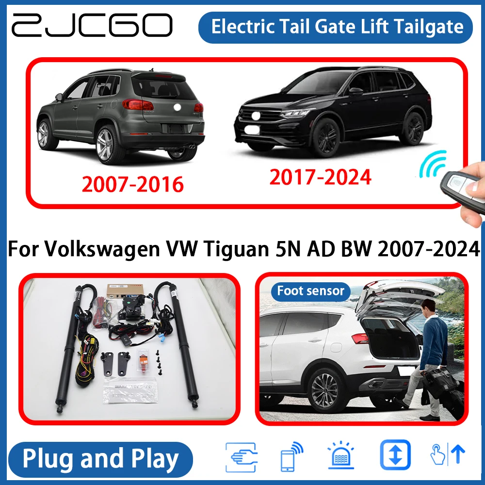 

for Volkswagen VW Tiguan 5N AD BW 2007-2024 Automatic Powered Tailgate Power Liftgate Electric Tail Gate Lift Assisting System