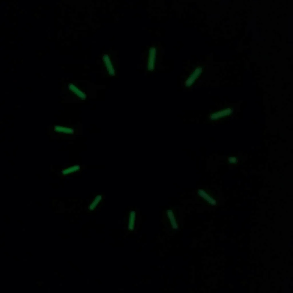 Cadran de montre avec lumineux vert fort, 1,44 pouces/36.5mm, parfait pour Seiko NH35 NH35A, remplacement du cadran de montre