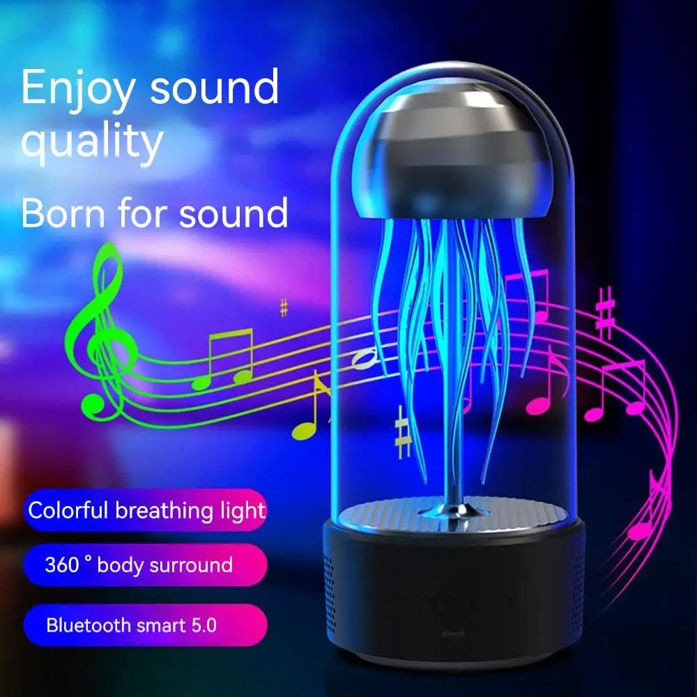 Luminous Mechanical Jellyfish Llights, High-End Bluetooth Speakers, Atmospheric Lights, Christmas Gifts For Children And Adults