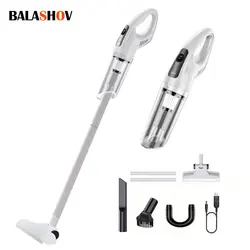 USB Rechargeable Handheld Wireless Vacuum Cleaners High-Power Household Cordless Button Vacuum Cleaner for Car Home Pet Hair