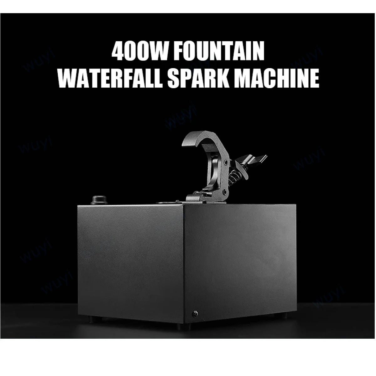 400W Waterfall Electronic Sparkler Firework Hanging Upside Down Rotating Cold Pyro Fountain Machine For Wedding Party DJ Disco