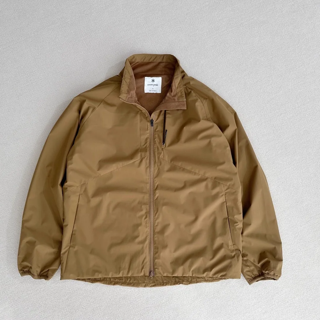 

Ultra-Lightweight SNOW PEAK 2L Octa Jaet aphene Warm Water-Resistant Youth Faion Spring Autumn Stand Fit Zipper Closure
