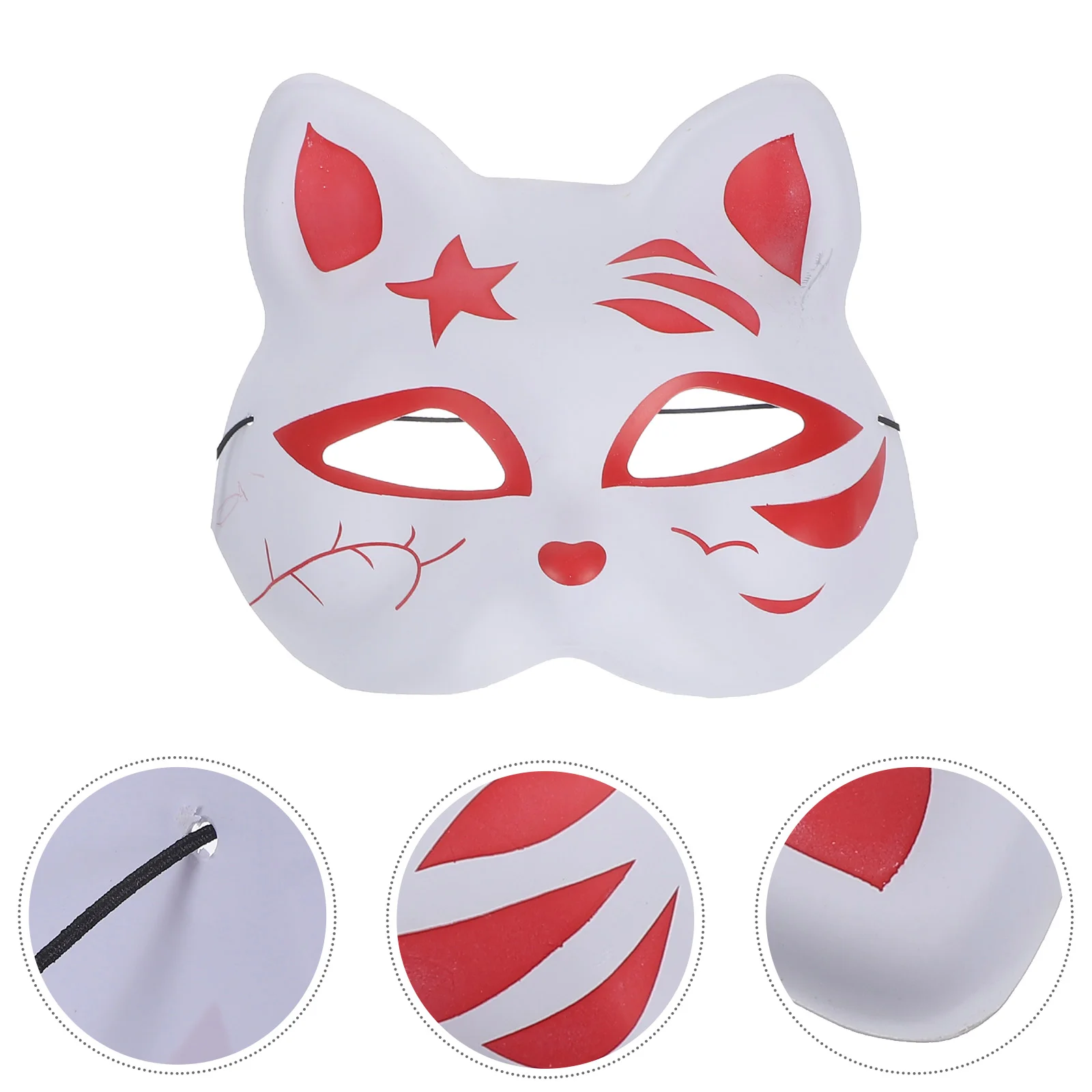 Cat Tassel Mask Cosplay Party Mask Props Party Supplies Style