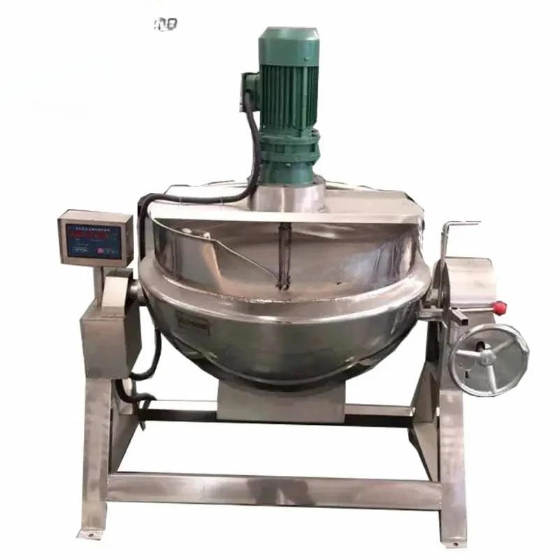 Industrial 500 Liter Steam Jacketed Cooking Kettle with Agitator