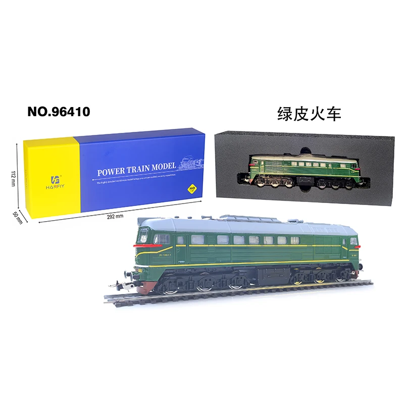 HO Schaal HF 1:87 Russische M62 Diesel Treinmodel Met Aandrijving Volwassen Collectie Statisch Display Speelgoed