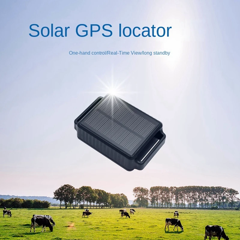 

Universal Cattle And Sheep Horse GPS Locator Pet Anti-Lost Device Solar GPS Dedicated Locator Easy Install Easy To Use