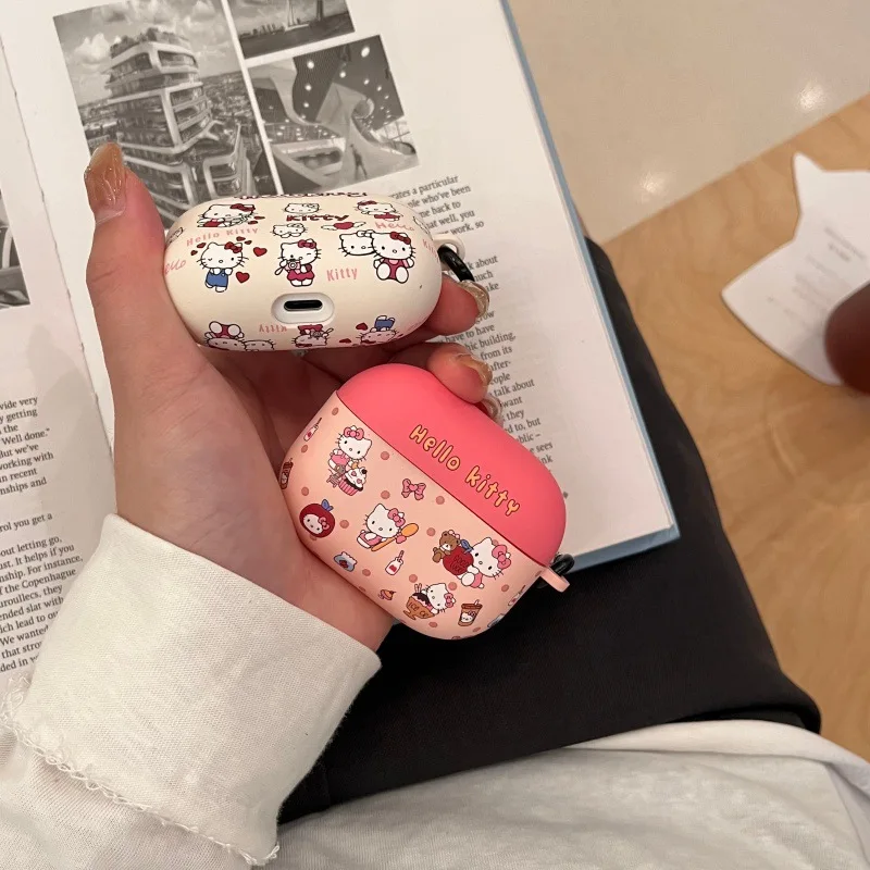 

Cartoon Kitty Case For Huawei FreeBuds SE4 ANC 2025 Protective TPU Earphone Cover For FreeBuds SE 4 ANC Bags With Hook