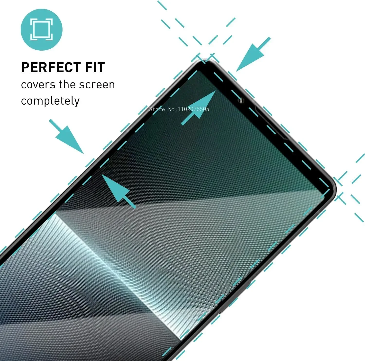 3Pcs Black Tempered Glass For Sony Xperia 10 5 1 V II III IV Sony Xperia 1 5 10 I II XZ S 2 Screen Protector Glass Film