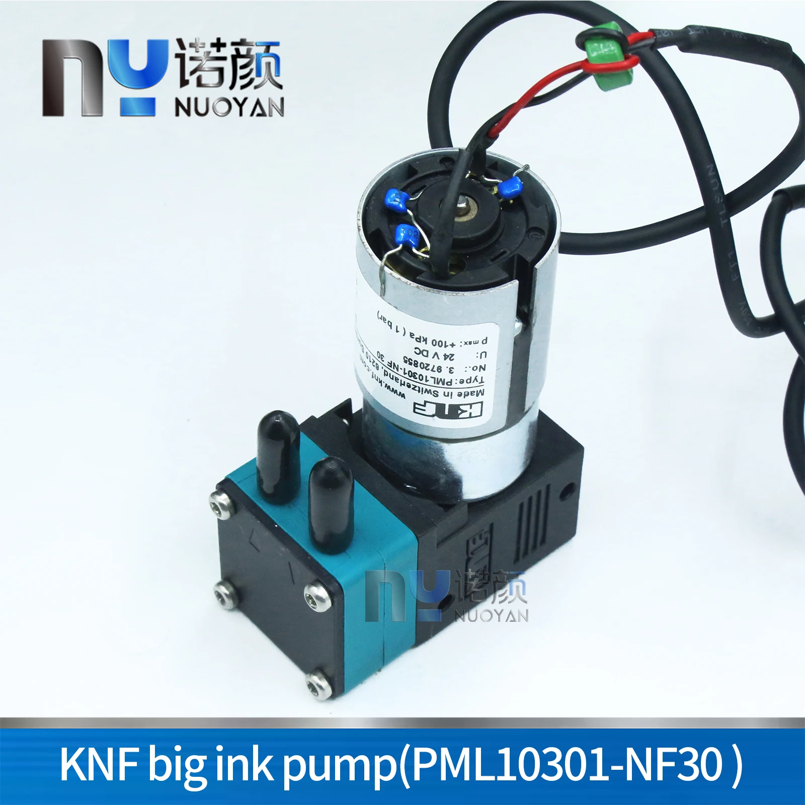 

Imported KNF ink Pump Water Pump Flow Pump PML10301-NF 30 24V 10.8W for air pump Mindray BS240/300/350/380/480 cleaning pump