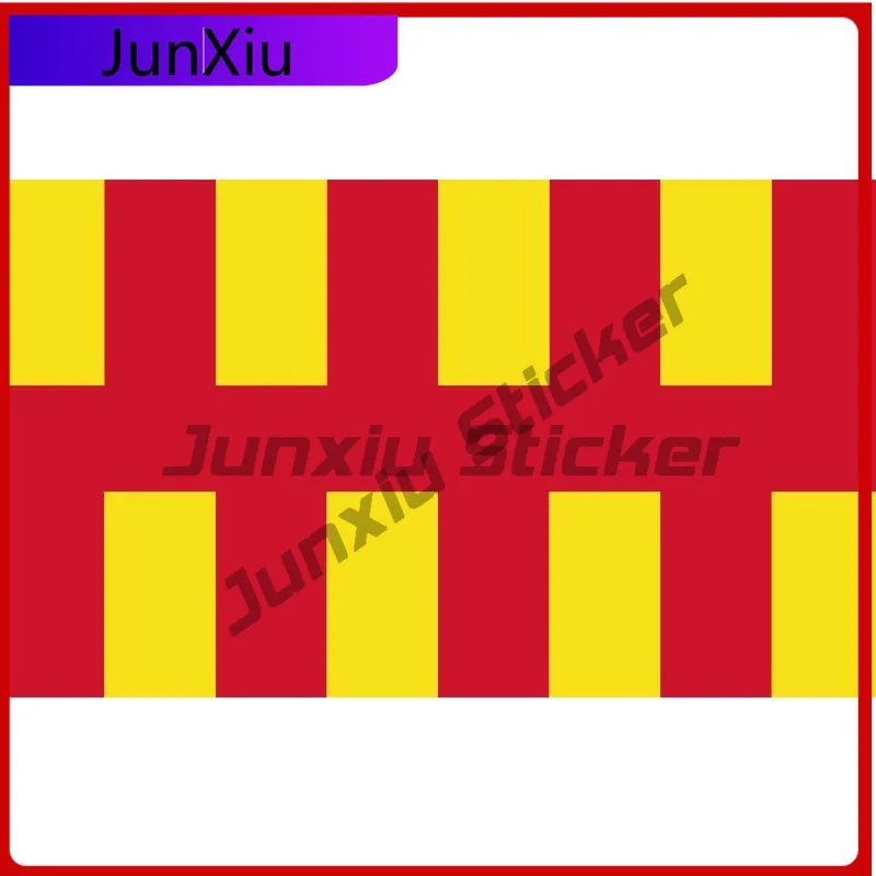 

NORTHUMBERLAND EMBLEM FLAG Cool Laptop Anti Scratch Sticker VINYL STICKERS CAR VAN TRUCK TAXI LORRY UV Resistant Cool Truck