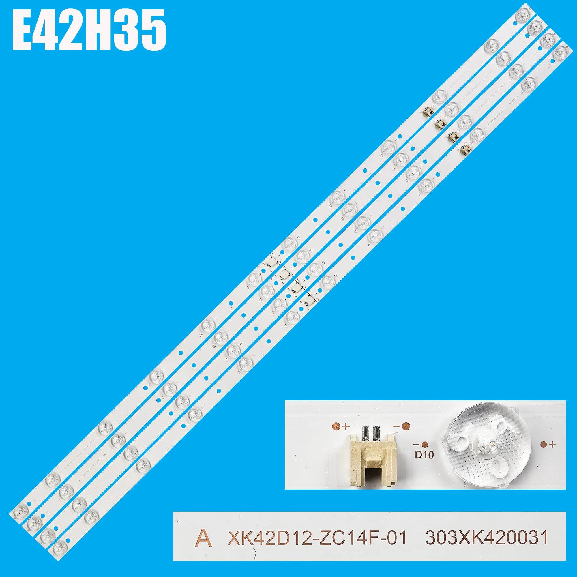 tira led para 303xk420031 xk42d12 zc14f01 v420hj p01 stv lc42t400fl tk42hv le42f18 le42h35 e42h35 01