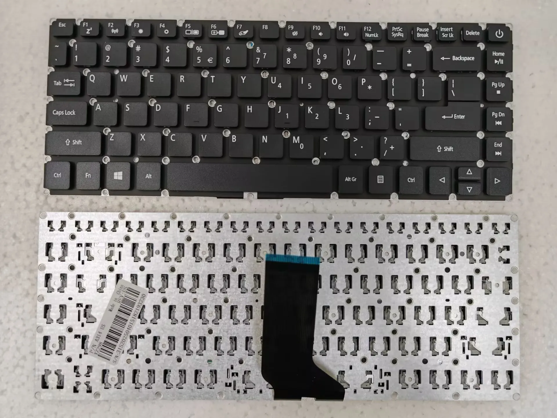 

New Laptop Keyboard Replacement For Acer Aspire A114-31 A314-31 A114-32 A314-32 US keypad