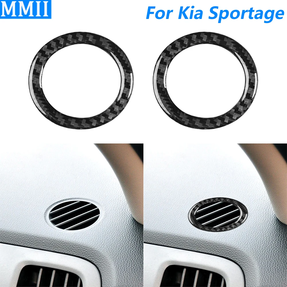 

Для Kia Sportage 2011-2016 углеродное волокно, противозапотевающая приборная панель, вентиляционное отверстие, накладка, автомобильные аксессуары, декоративная наклейка