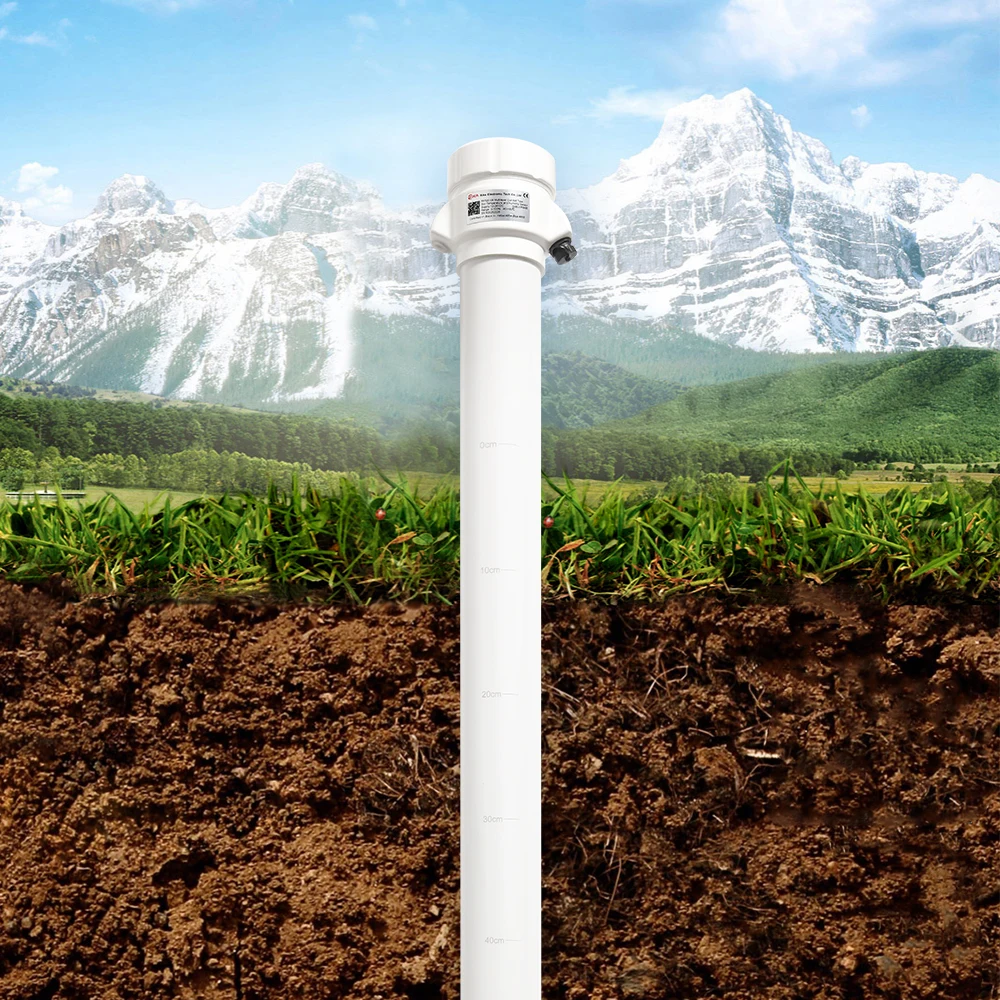 RK520-04 High-precision Low-power Wholesale Rs485 Measuring and Logging FDR Conduit Type Soil Temperature and Humidity Sensor AA