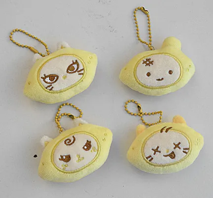 Kpop Hot Female Idol Keychain New Album Same Style Pendant KARINA NINGNING GISELLE WINTER Lemon Keyring Hanging Doll