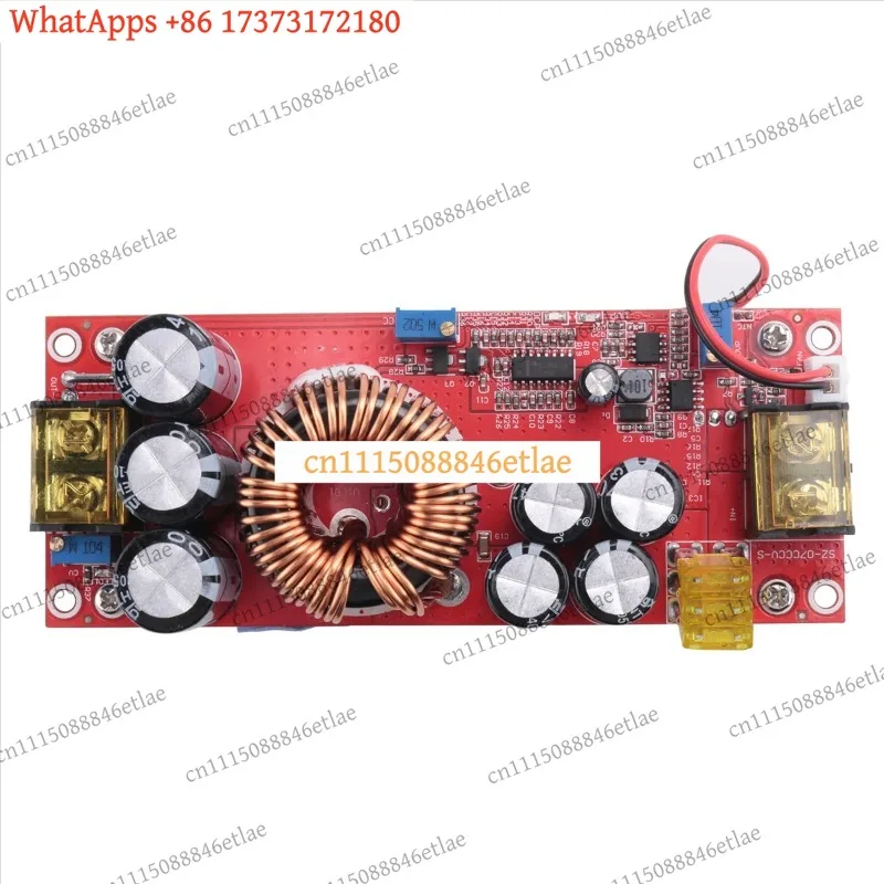A06K 1800W DC-DC Boost Converter 10V-60V to 12V-90V Step Up Adjustable Voltage Regulator Power Supply Module 40A