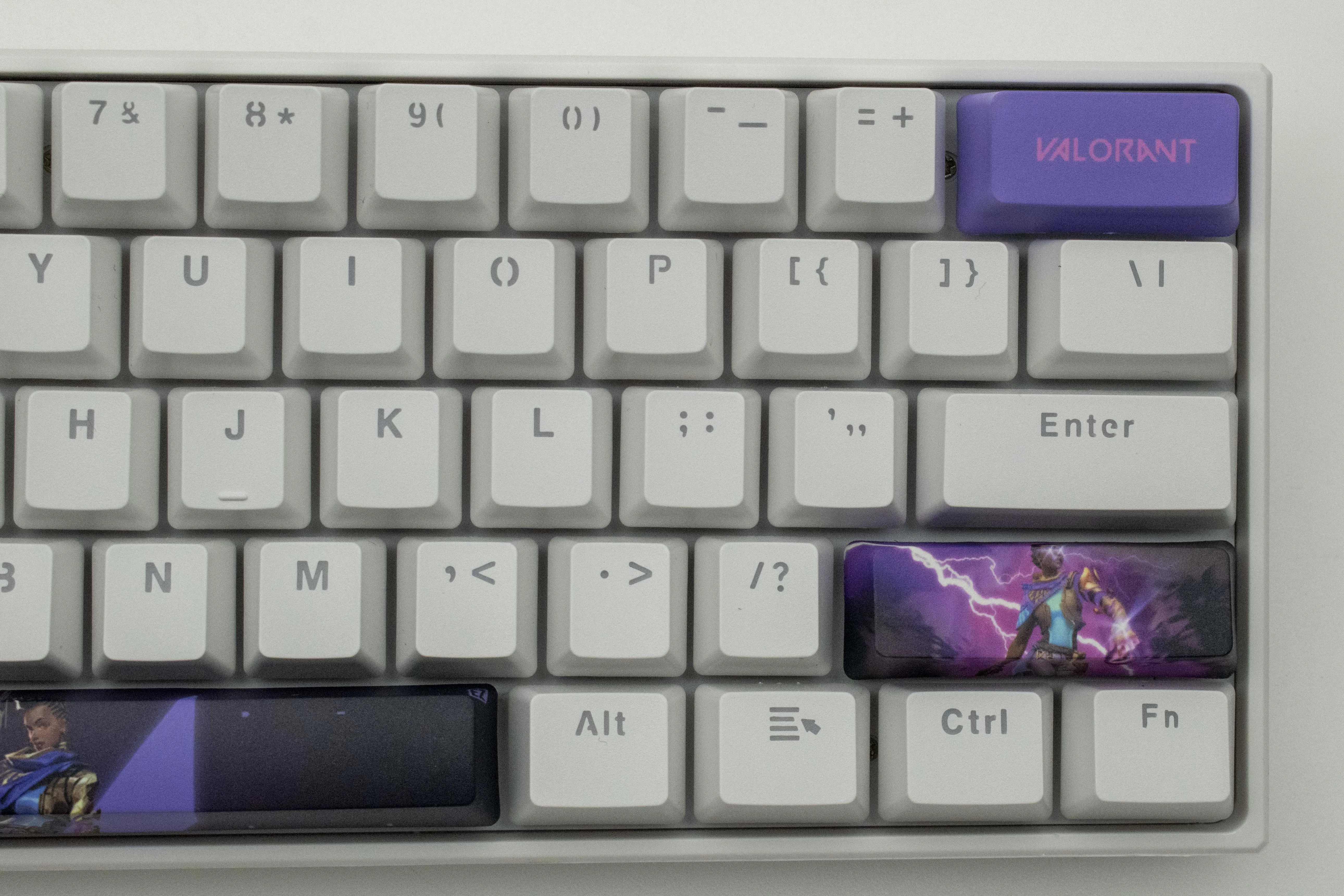 Valorant keycaps Astra keycaps OEM Profile 10keys PBT dye sub keycaps