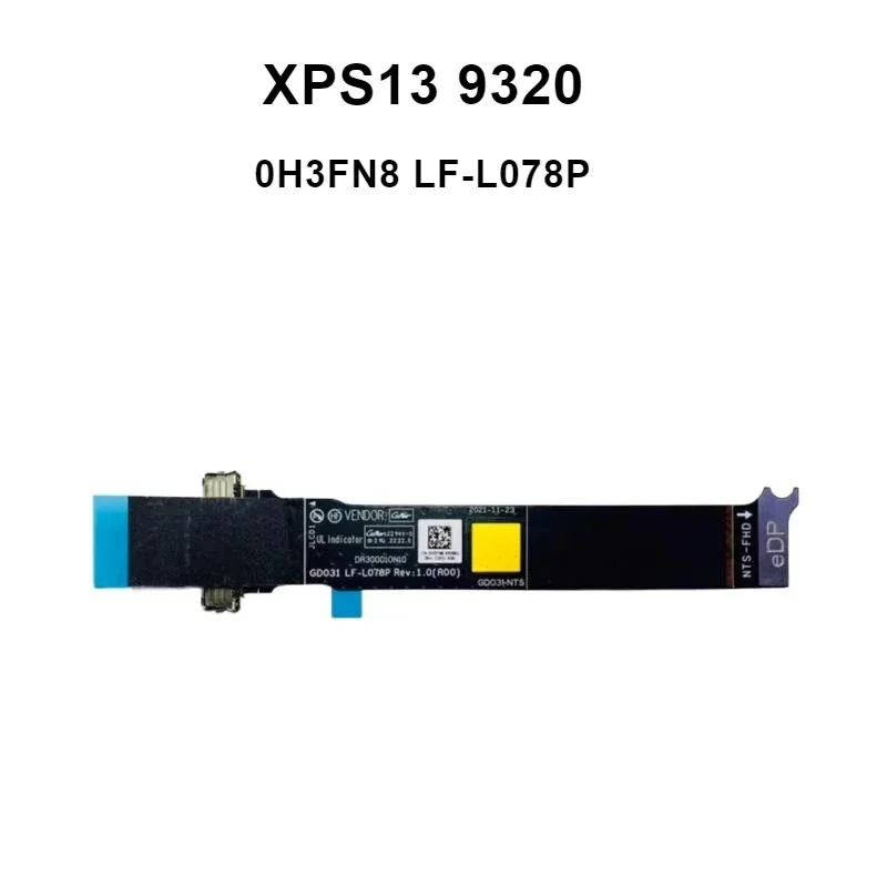 

Новинка 0H3FN8 H3FN8 для XPS13 9320 NTS-FHD экран ЖК LVDS кабель соединительный провод