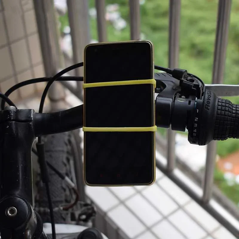 Fahrrad Silikon Bandage Fahrrad Silikon Gummiband Bandage Licht Halterung Radfahren Licht Taschenlampe Halter Fit Auf Jedes Fahrrad