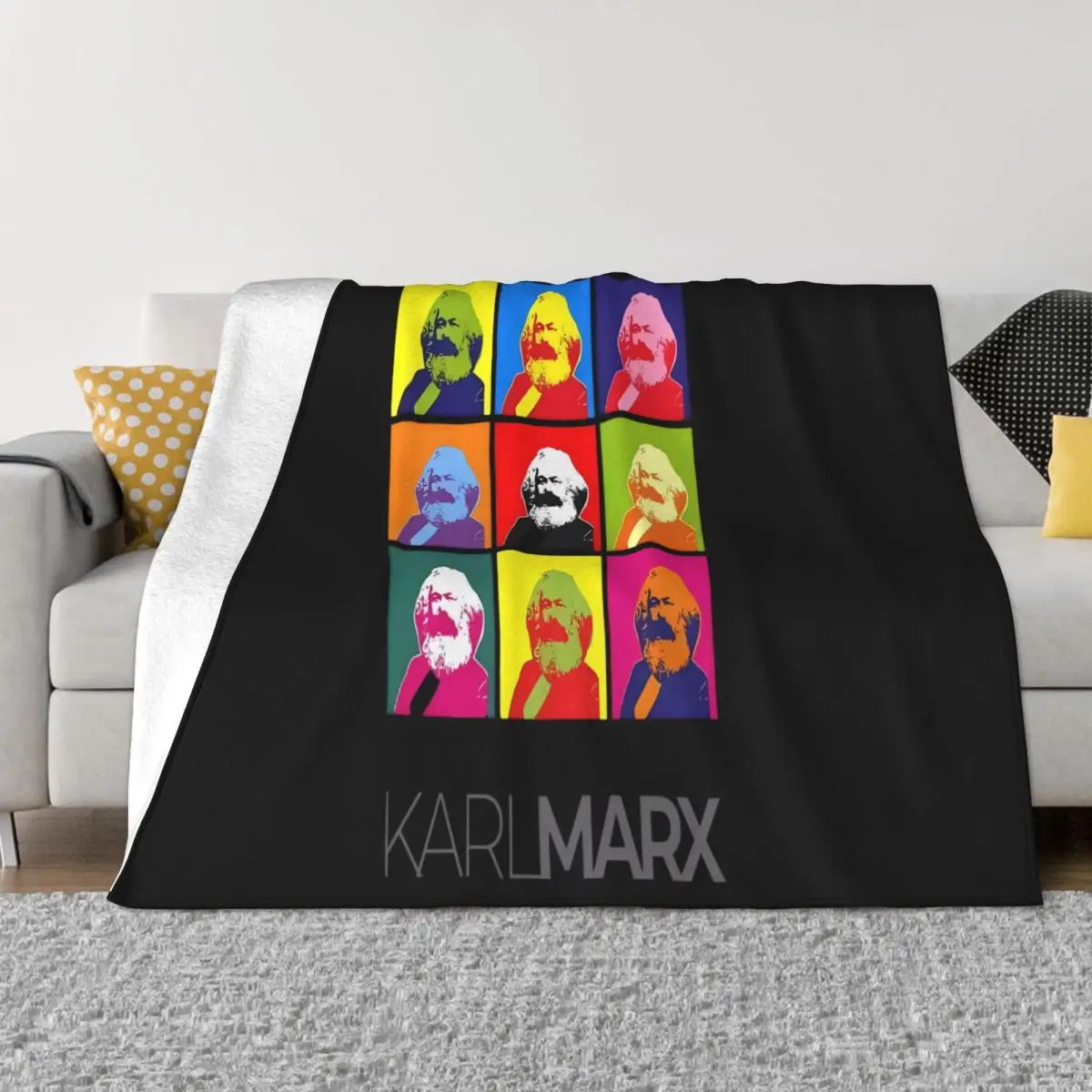 

Karl-Marx-S Plush Bed Blankets Winter Blankets Custom Blanket Personalized Throw Blanket
