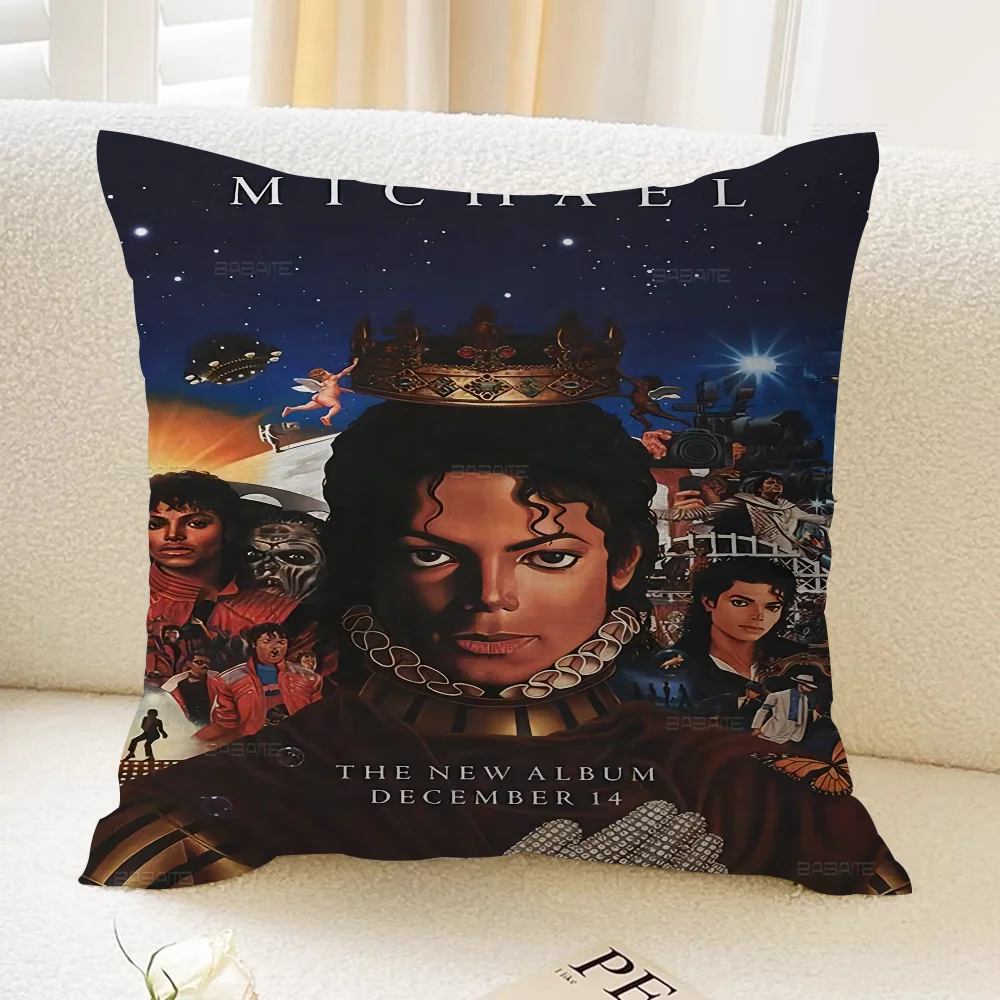 Michael Jackson Pillow Gift Home Office Decoration Pillow Bedroom Sofa Car Cushion CoverPillow Case