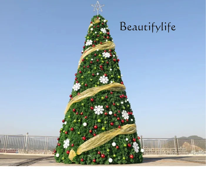 

outdoor Large frame Christmas tree custom 3/4/5/6/8/10/12/15 meters outdoor light tree shopping mall decoration