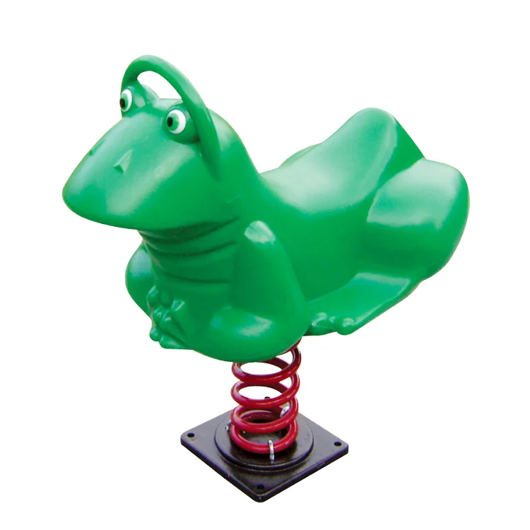 

New Yonglang Outdoor Playground Swing the Horse Game for Children 3-12 Years Galvanized Spring & Plastic Material for Parks