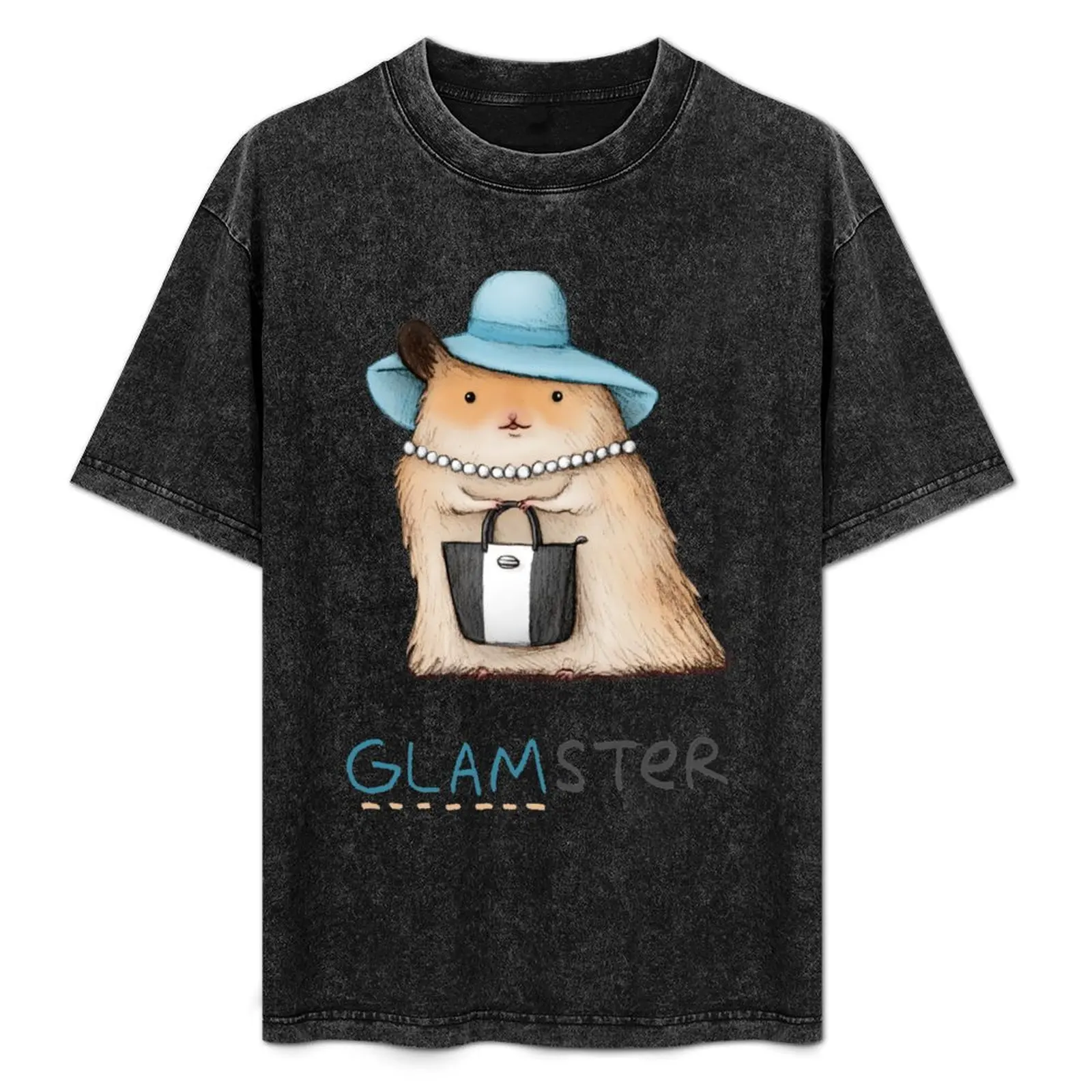 

Glamster T-Shirt Simple Trendy Casual T-Shirt