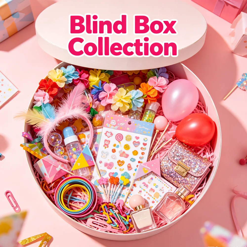 Blind Box aesthetic toy miniatures covered with saturated long-wearing pigments and exquisite sculpt outlines. The suspense of unpacking adds joyful ritual to daily life, well suited for private collections and casual decorative layouts