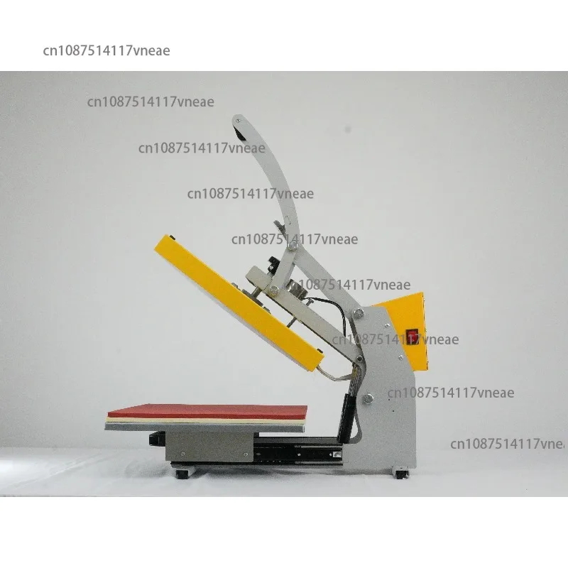 High Pressure Sublimation Slide Rail T Shirt Auto-Open 15*15 Inch Heat Press Machines
