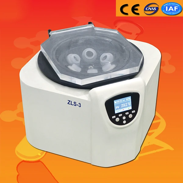 Sinosource ZLS-3 Portable Vacuum Concentrator Centrifuge TFT True-color LCD Wide-screen 4000 RPM 1880xg 10ml*12/50ml*6 Capacity