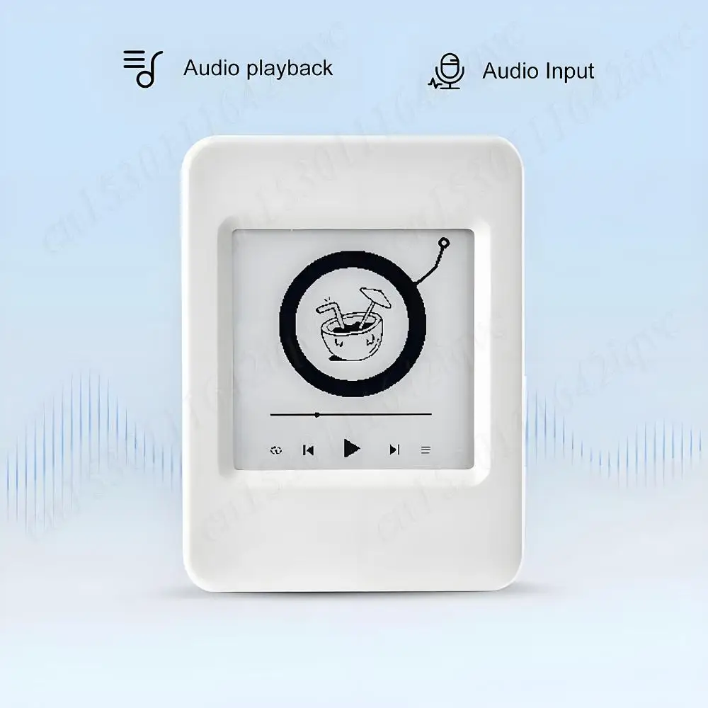 ﻿   ESP32-S3 AI E-Ink Плата для разработки экрана Мини-чернильный экран Плата устройства Маленький дисплей 2,4 ГГц Wi-Fi 1,54 дюйма AIoT Development