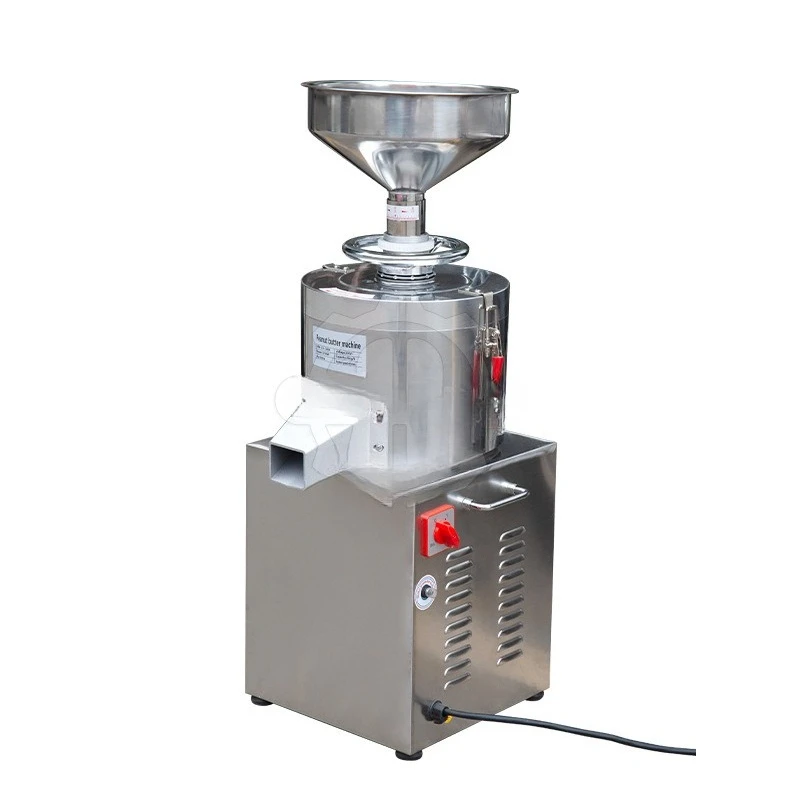 

Stainless steel tahini machine, commercial peanut butter machine, electric small restaurant automatic grinder, grinder