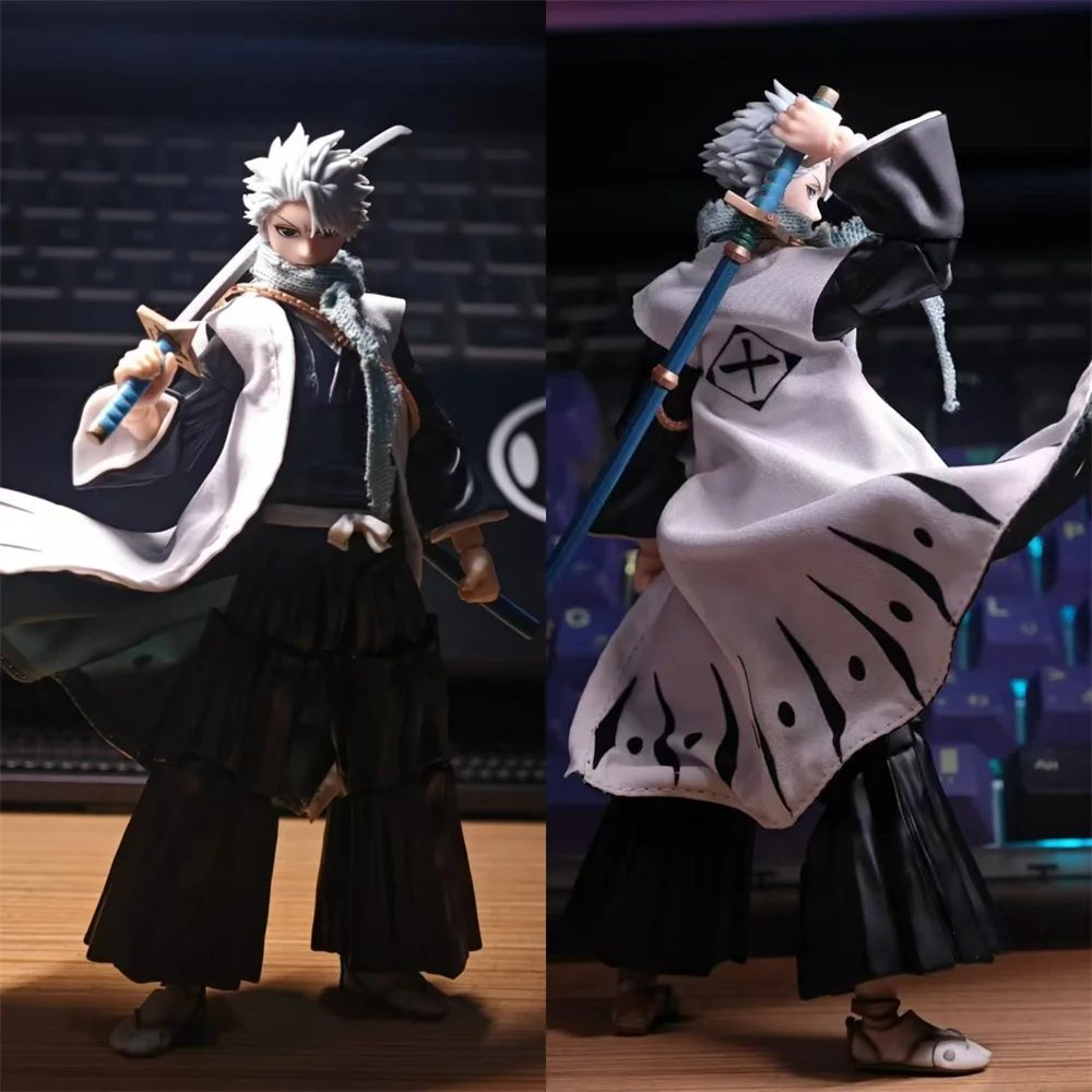 

В наличии, масштаб 1/12, мужская одежда солдата, косплей, японские персонажи манги, белый халат без рукавов, плащ, подходит для экшн-фигурки 6 дюймов