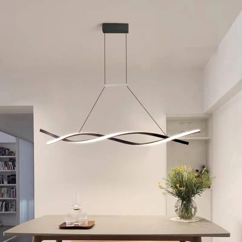 

Modern Led Pendant Lamp Dimmable for Dining Room Kitchen Living Room Bedroom Chandelier Indoors Decorative Lamps