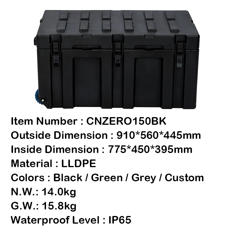 LLDPE Professional With T-handle In Two Sides Have Big Capacity And Imported Material Tool Box