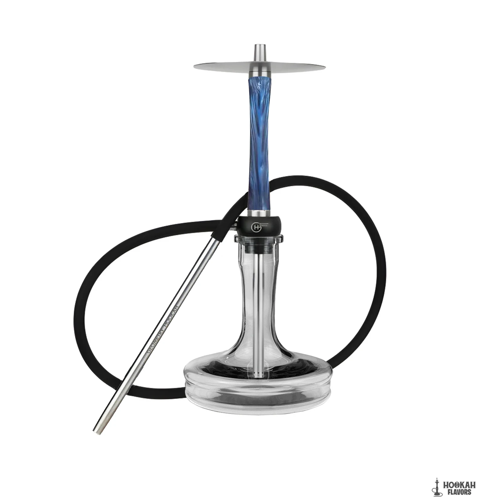 

Geometry Hookah Shisha Set with Single Silicone Pipe Hookah Shisha Complete Set