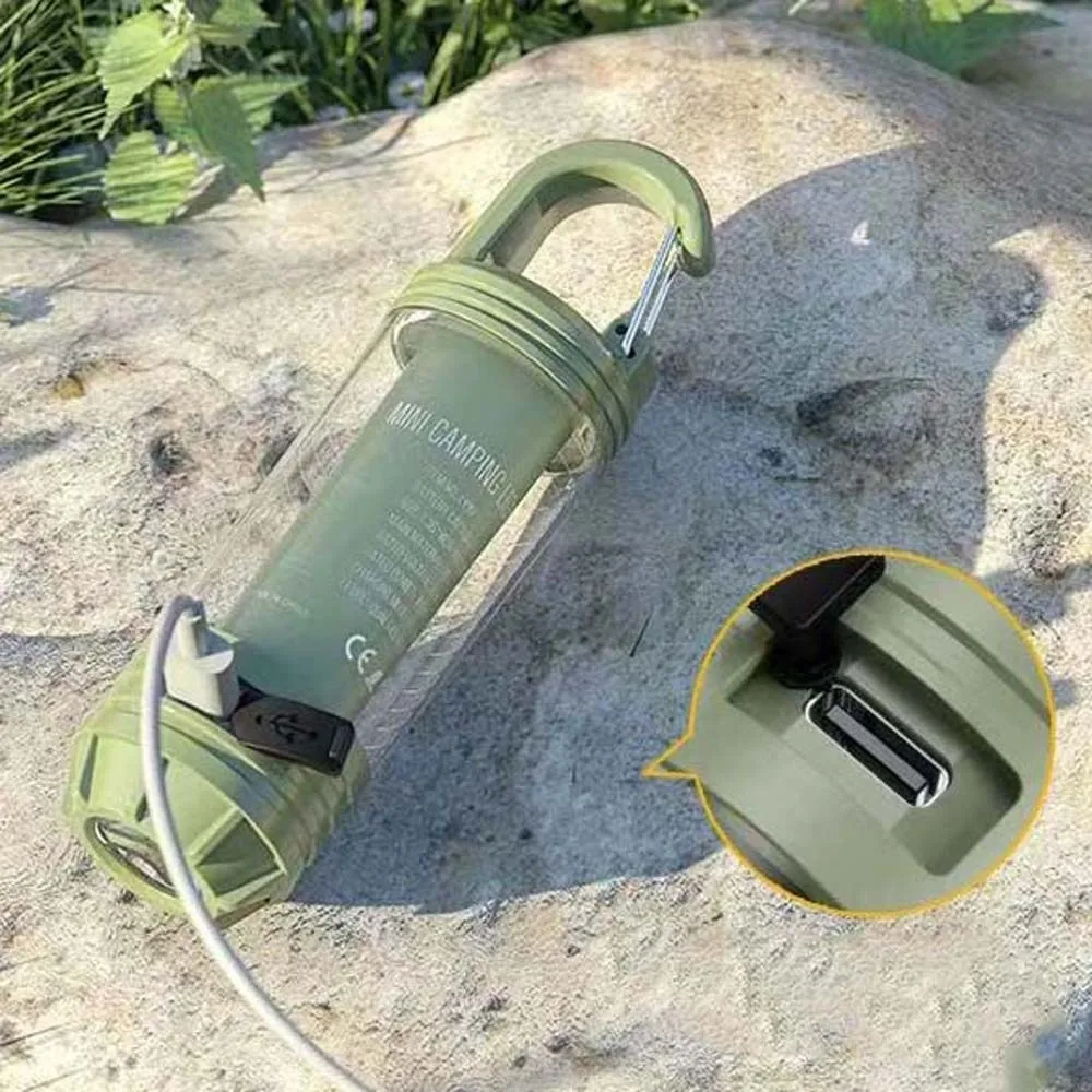 Portable LED Small Flashlight Rechargeable Compact Mini Pocket Flashlight Lightweight Anti-splash Water Key Chain Flash Lights