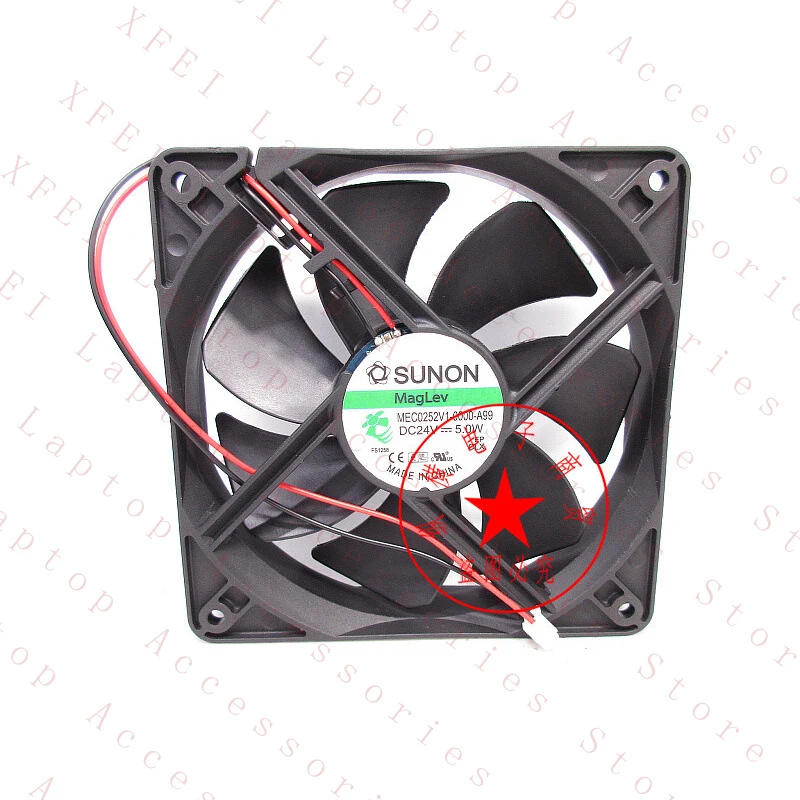 

D 1PC MEC0252V1-0000-A99 Cooling Fan 24V 5.0W 12025 12CM New