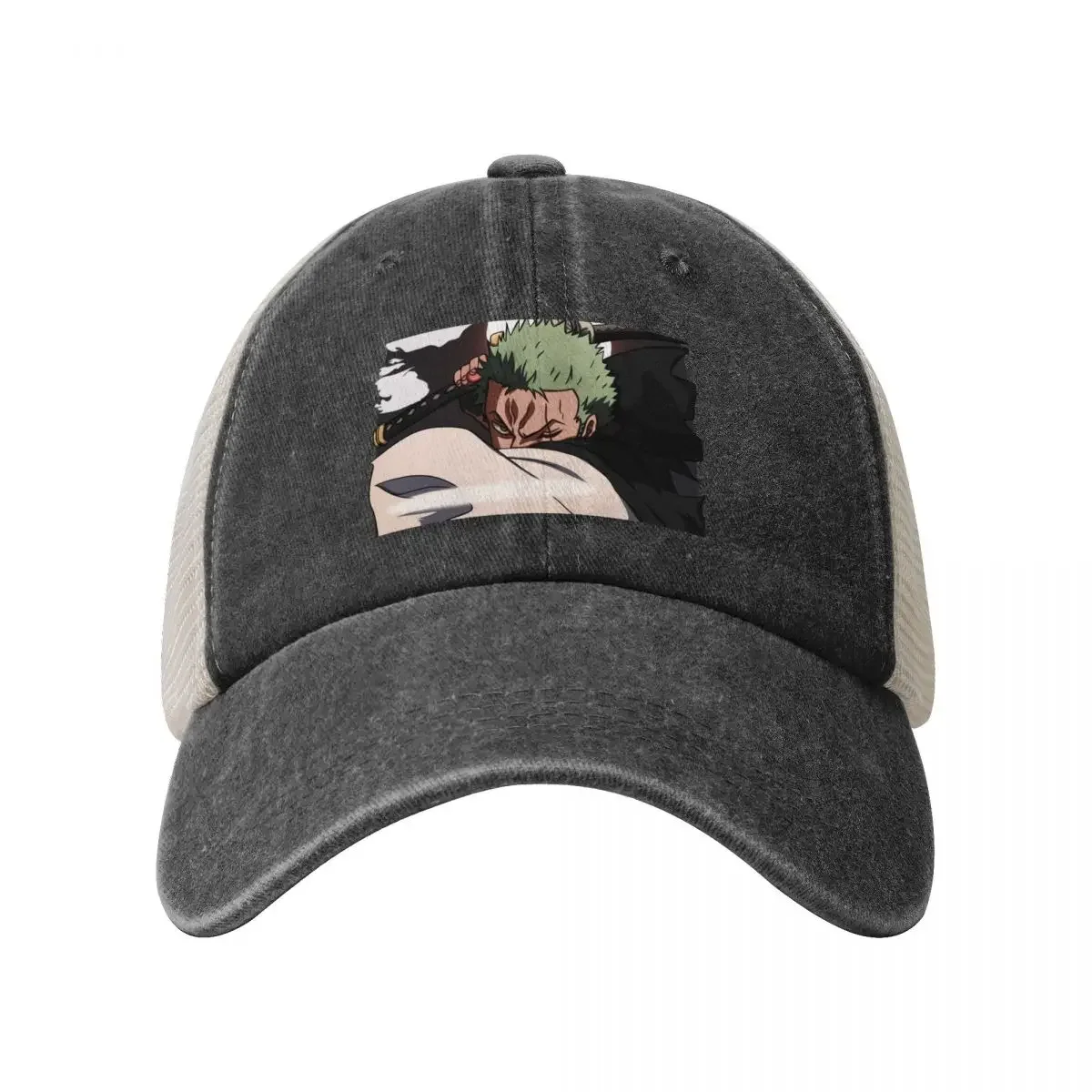 Roronoa at night Baseball Cap Ball Cap Dropshipping Vintage Women Hats Men's